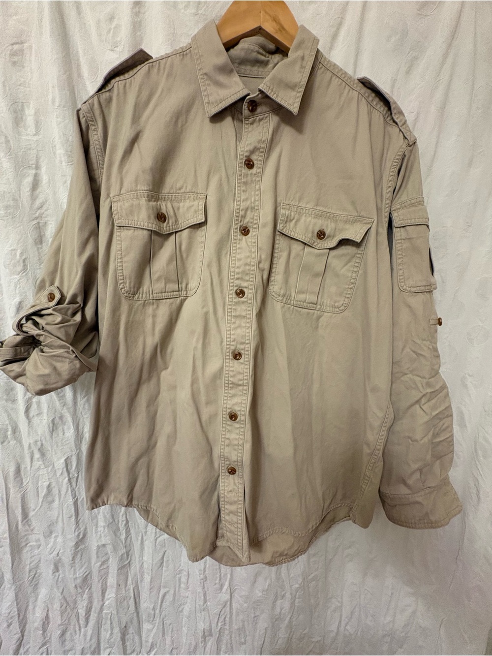 Orvis Safari shirt. Size large.